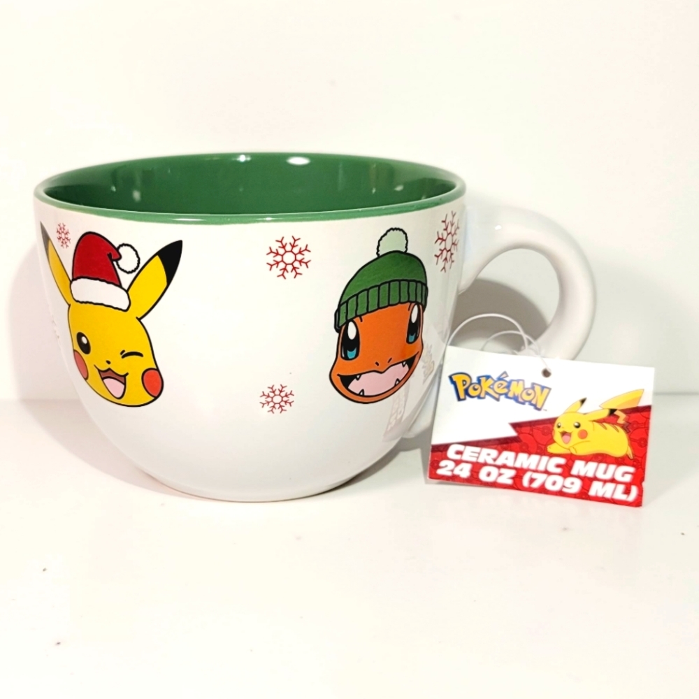 COPY - NEW Pokemon Christmas Ceramic Mug 24 Oz